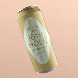 Beach Club Brewing - Ready to Drink Hard Seltzer - 16th Hole Cranberry Flavor